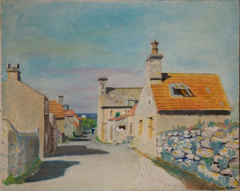 Cosqueville (peinture à l'huile 1977)